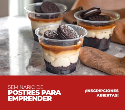 SEMINARIO POSTRES PARA EMPRENDER